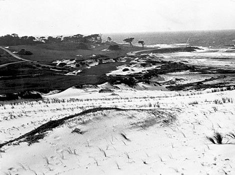 Dunes on the 13th hole 1928