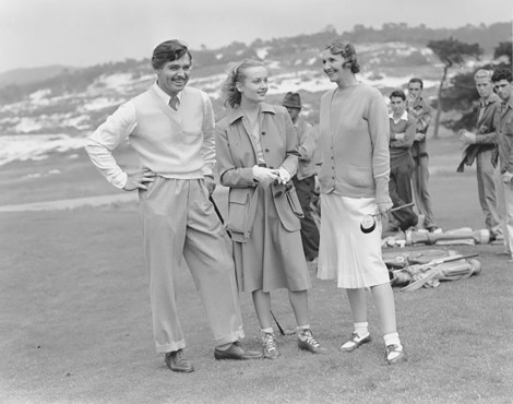 Clark Gable, Carol Lombard and Mrs. E Tyrell-Martin 1939