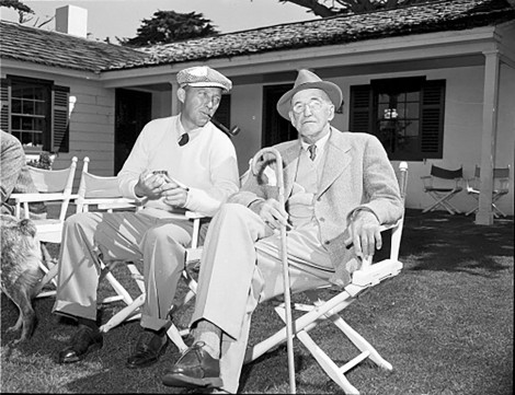 Bing Crosby and Frank Heffelfinger 1952