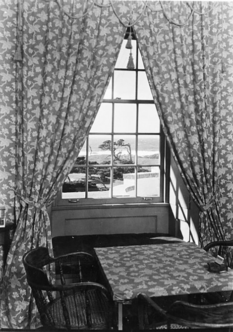 View to the ocean from the clubhouse 1956