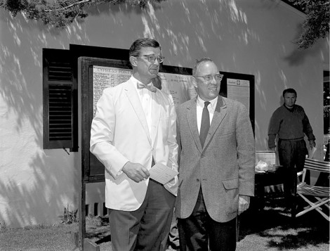 Frank Tatum and Downey Orrick, Cypress Point Invitational winners May 12, 1963