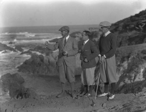 Robert Hunter Sr, Bobby Cruikshank, Tommy Armour at Dec 4, 1927